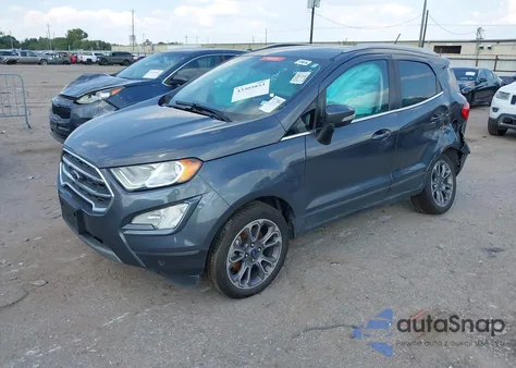 2020 Ford Ecosport Titanium z USA, uszkodzony, nr VIN MAJ3S2KE8LC345314